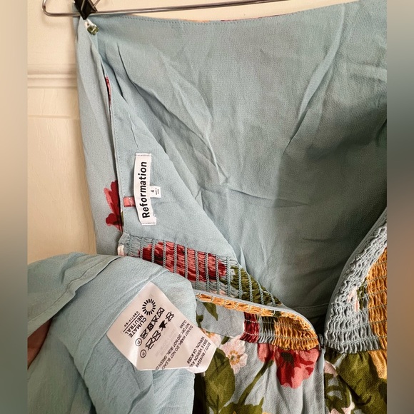 NWOT- Reformation Ingrid Dress in Florist Size 4 - Picture 10 of 14